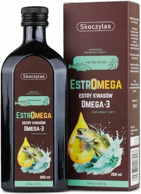 Suplement diety Skoczylas EstrOmega Estry kwasow Omega 3 250 ml (5903631208928) - obraz 2