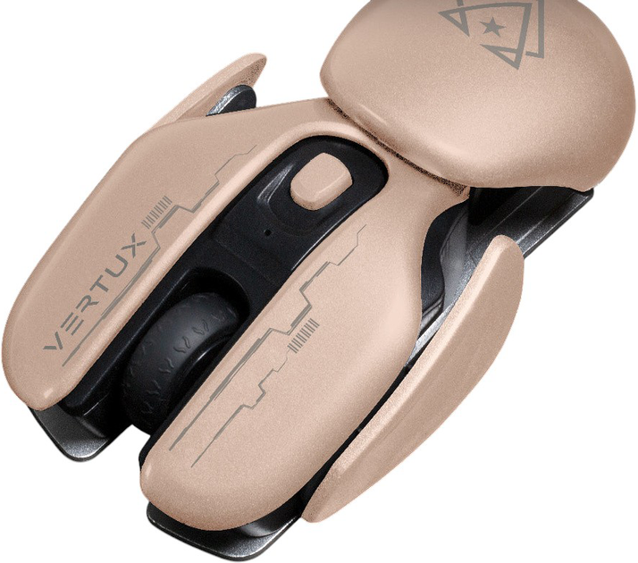 Mysz Vertux GLIDER Wireless\USB Pink (6959144047331) - obraz 3