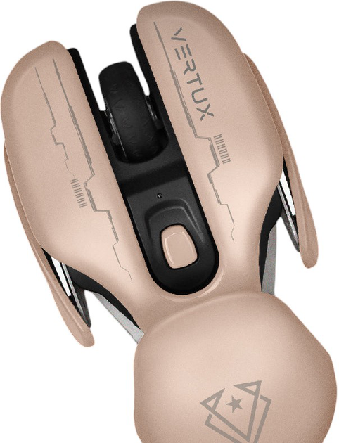 Mysz Vertux GLIDER Wireless\USB Pink (6959144047331) - obraz 4