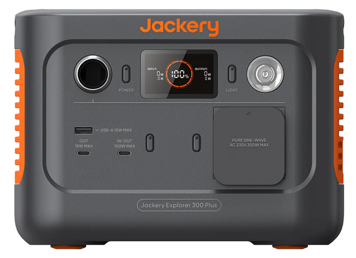 Зарядна станція Jackery Explorer 300 Plus / 300 Вт / 288 Вт⋅год / LiFePO4 (21-0001-000010) - зображення 1