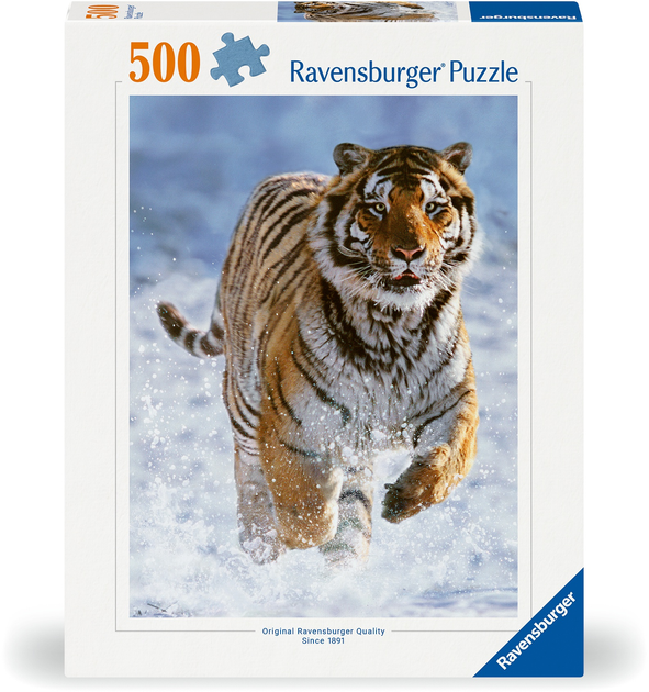Пазл Ravensburger Тигр 500 елементів 12000148 (4005555001485) - зображення 1