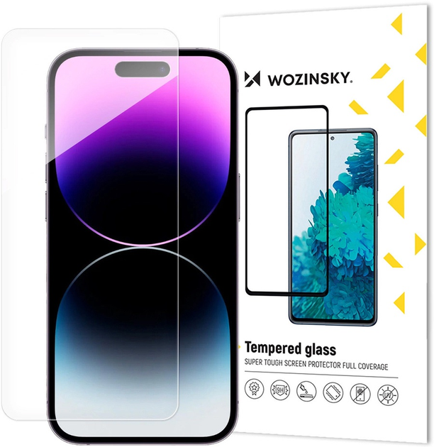 Захисне скло Wozinsky Tempered Glass для Apple iPhone 16 Pro / iPhone 17 / iPhone 17 Pro Transparent (5907769364204) - зображення 1