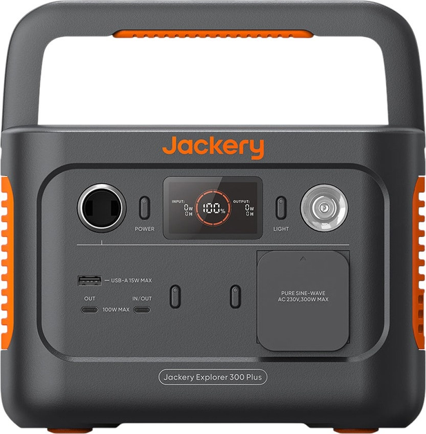 Зарядна станція Jackery Explorer 300 Plus / 300 Вт / 288 Вт⋅год / LiFePO4 (21-0001-000010) - зображення 2