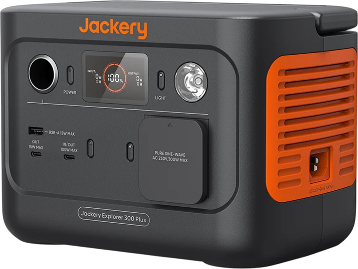 Зарядна станція Jackery Explorer 300 Plus / 300 Вт / 288 Вт⋅год / LiFePO4 (21-0001-000010) - зображення 4