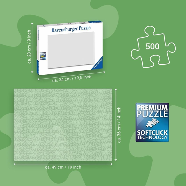 Puzzle Ravensburger Poranek w szklarni 500 elementów 12000207 (4005555002079) - obraz 3