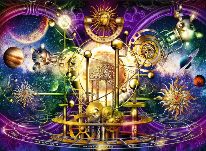 Puzzle Ravensburger Złoty Układ Słoneczny 500 elementów 12000236 (4005555002369) - obraz 2