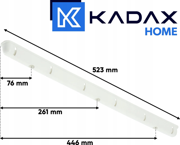 Suszarka na pranie KADAX Sufitowa 6 Prętów 80 cm (5903699441527) - obraz 3