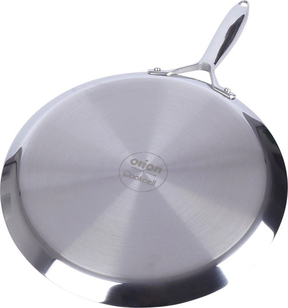 Patelnia do naleśników Orion Cookcell stalowa 29 cm (8592381176051) - obraz 2