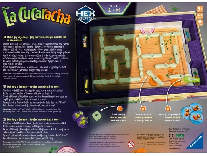 Настільна гра Ravensburger La Cucaracha спеціальне видання (4005556247646) - зображення 4