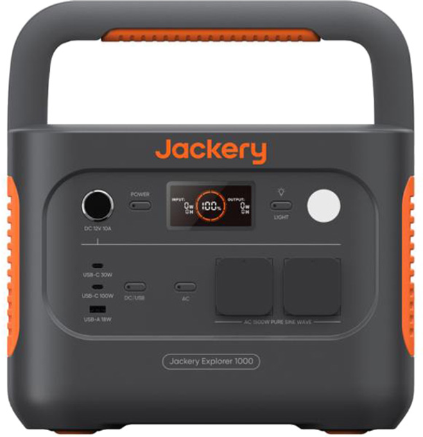 Зарядна станція Jackery Explorer 1000 v2 / 1500 Вт / 1070 Вт⋅год / LiFePO4 (21-0001-000221) - зображення 1