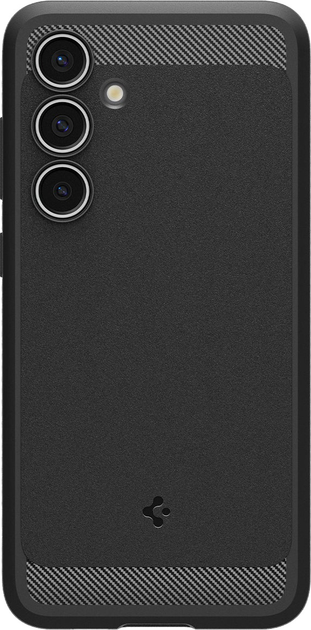 Etui plecki Spigen Rugged Armor do Samsung Galaxy S24 FE Matte Black (8809971234559) - obraz 3