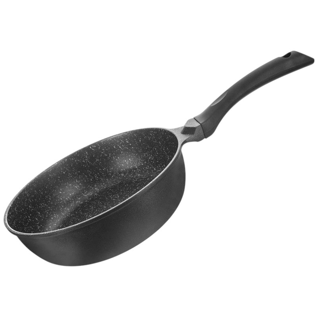 Patelnia Orion Grande granitowa głęboka wysoka 28 cm (8592381189754) - obraz 1