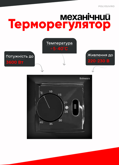 Терморегулятор механический Schwarz FRM-511 - изображение 2