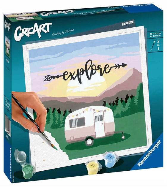 Картина за номерами Ravensburger Creart Explore (4005556202713) - зображення 2