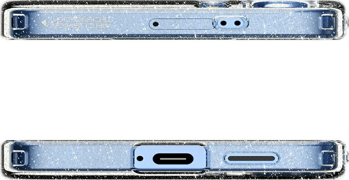 Etui plecki Spigen Liquid Crystal Glitter do Samsung Galaxy S25 Transparent (8809971238281) - obraz 6