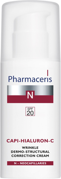 Крем для обличчя Pharmaceris N Capi-Hyaluron-C Spf20 проти зморшок 50 мл (5900717150713) - зображення 1