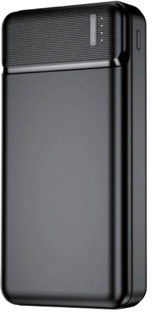 Powerbank Maxlife MXPB-01 20000 mAh 12W Black (5900495758286) - obraz 1