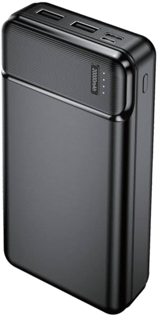 Powerbank Maxlife MXPB-01 20000 mAh 12W Black (5900495758286) - obraz 2