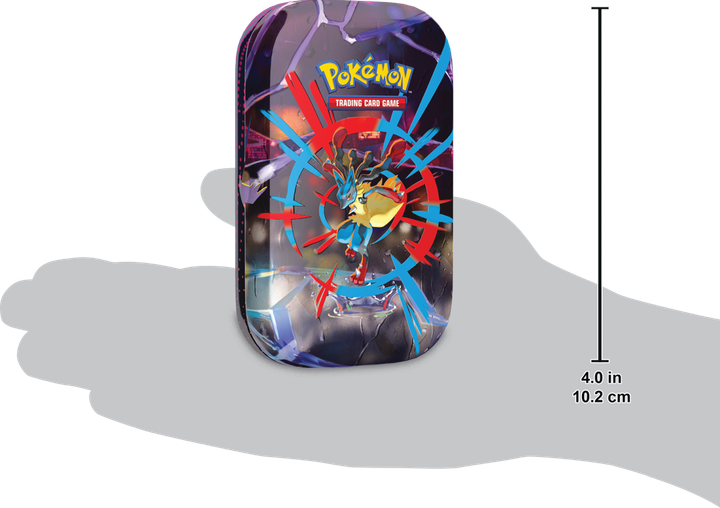 Dodatek do gry planszowej Pokemon TCG: Mega Heroes Mini Tin - Lucario (196214112964) - obraz 4
