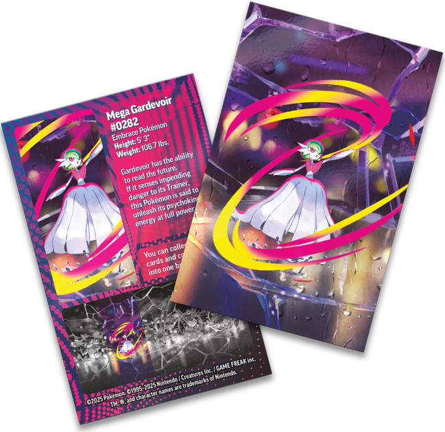 Dodatek do gry planszowej Pokemon TCG: Mega Heroes Mini Tin - Gardevoir (196214113015) - obraz 2