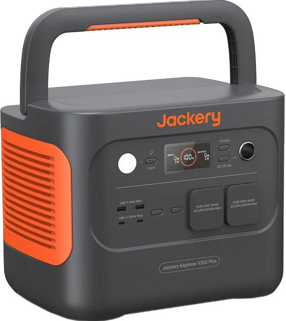 Зарядна станція Jackery Explorer 1000 Plus / 2000 Вт / 1264 Вт⋅год/ LiFePO4 (21-0001-000029) - зображення 2