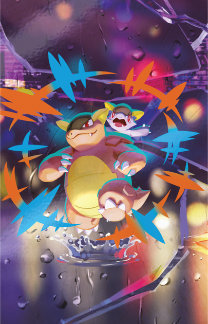 Доповнення до настільної гри Pokemon TCG: Mega Heroes Mini Tin - Kangaskhan (196214113169) - зображення 3