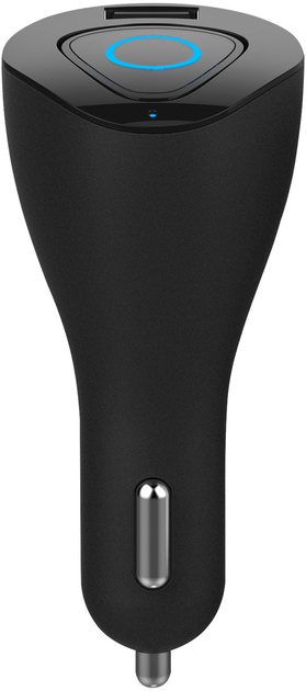 Słuchawka Bluetooth Kruger&Matz z ładowarką samochodową Traveler K1 (5901890044035) - obraz 4
