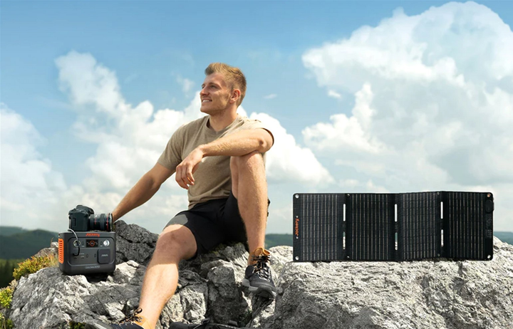 Зарядна станція Jackery Explorer 300 Plus + сонячна панель 40 Вт / 300 Вт / 288 Вт⋅год / LiFePO4 (60-0304-EUB1A1) - зображення 5