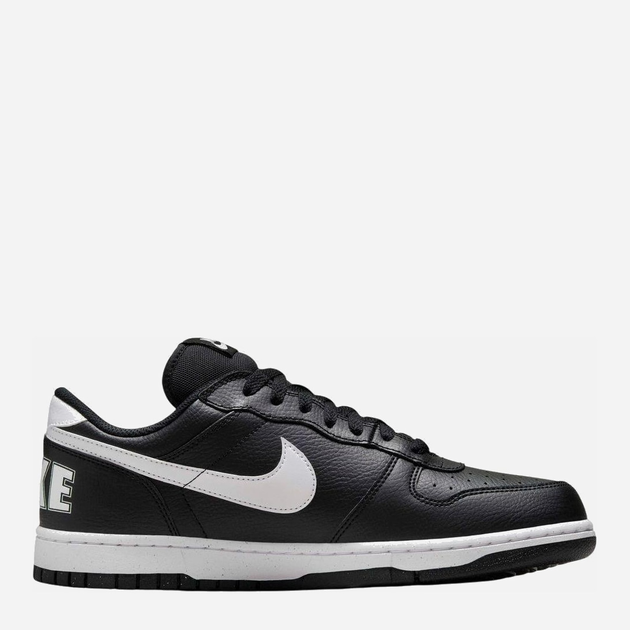Чоловічі кеди низькі Nike Big Low 355152-016 40.5 (7.5US) Чорні з білим (91201781133) - зображення 1