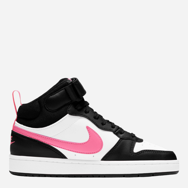 Sneakersy młodzieżowe dziewczęce wysokie Nike Court Borough Mid 2 (Gs) CD7782-005 38 (5.5US) Czarne (194953181227) - obraz 1