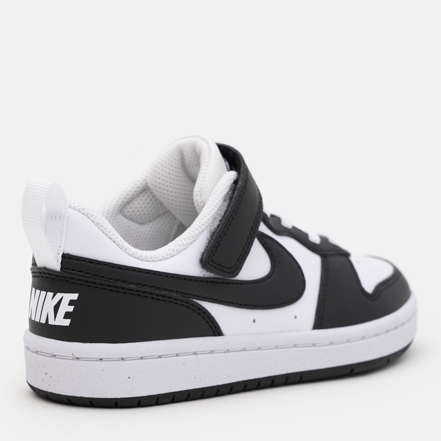 Sneakersy chłopięce na rzepy Nike Court Borough Low Recraft (Ps) DV5457-131 28 (11US) Białe (197863603612) - obraz 4