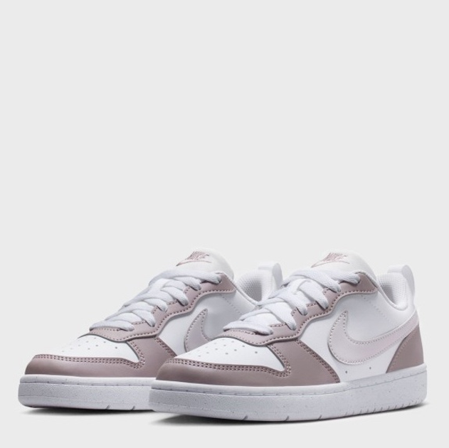 Sneakersy dziecięce dla dziewczynki na rzepy Nike Court Borough Low Recraft (Ps) DV5457-134 30 (12.5US) Białe (198484271488) - obraz 2