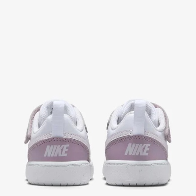 Sneakersy dziecięce dla dziewczynki na rzepy Nike Court Borough Low Recraft (Td) DV5458-134 19.5 (4US) Białe (198484278128) - obraz 4