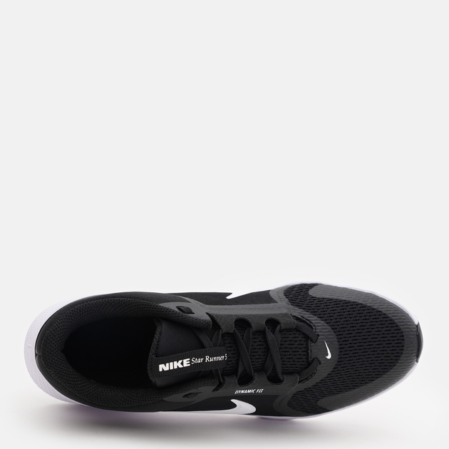 Buty sportowe młodzieżowe chłopięce Nike Star Runner 5 (Gs) HF7004-002 38 (5.5US) Czarne (198484268099) - obraz 6