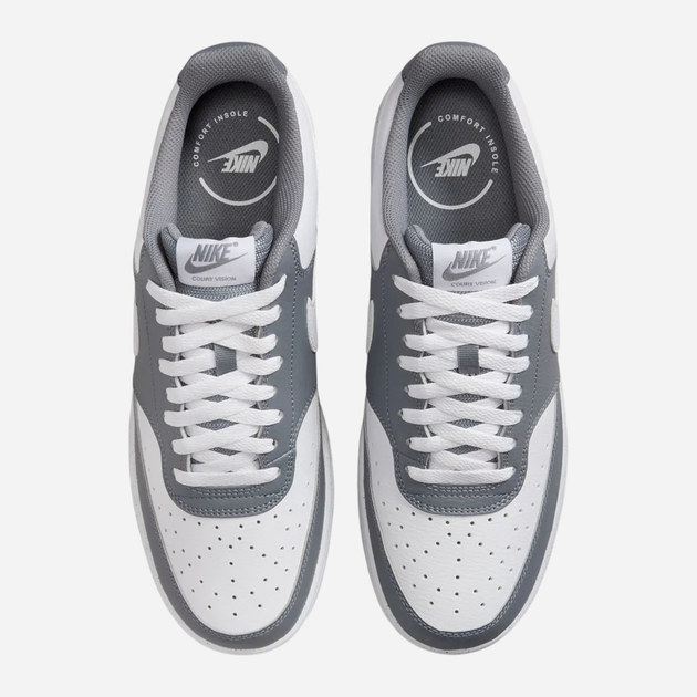 Sneakersy męskie do kostki Nike Court Vision Lo HM9862-003 39 (6.5US) Szare (198482352578) - obraz 5