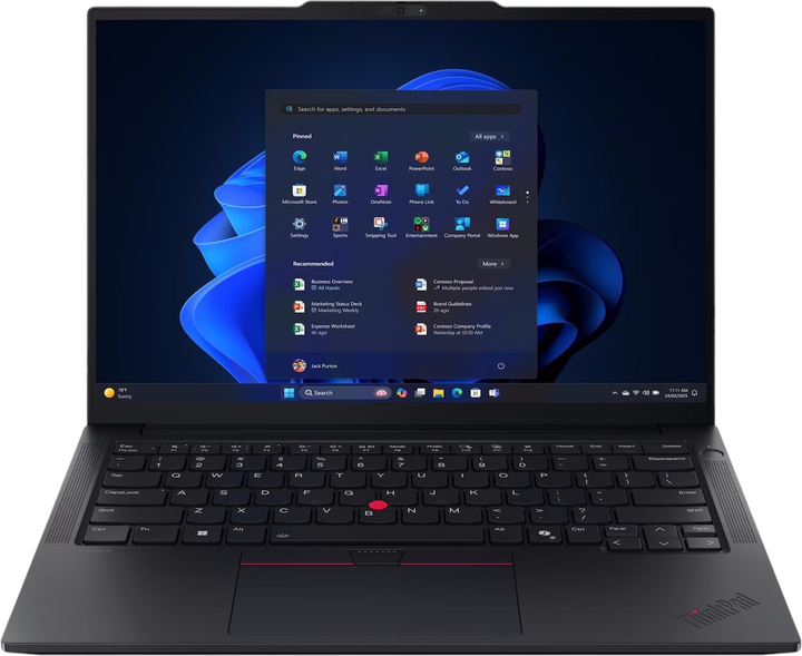 Laptop Lenovo ThinkPad E14 G7 (21U2002CPB) Black - obraz 1