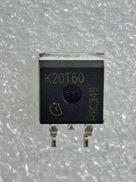 Транзистор IGBT IKB20N60TA (K20T60) (ТІ0038) - Фото 1 Транзистор IGBT IKB20N60TA (K20T60) (ТІ0038) - изображение 1