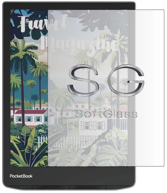 Бронепленка для PocketBook 743K3 InkPad Color 3 на экран износоустойчивая полиуретановая SoftGlass - Фото 1 Бронепленка для PocketBook 743K3 InkPad Color 3 на экран износоустойчивая полиуретановая SoftGlass - изображение 1