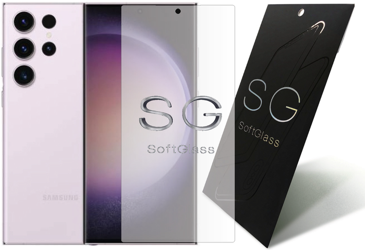 Бронепленка для Samsung S23 Ultra на экран износоустойчивая полиуретановая SoftGlass - Фото 2 Бронепленка для Samsung S23 Ultra на экран износоустойчивая полиуретановая SoftGlass - изображение 2