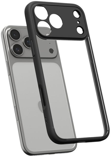 Etui Spigen Ultra Hybrid do Apple iPhone 17 Pro Max Black (8800283314113) - obraz 5