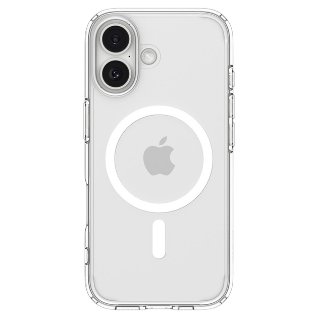 Etui plecki Spigen Ultra Hybrid MagSafe Case do Apple iPhone 17 Clear White (8800283315127) - obraz 2