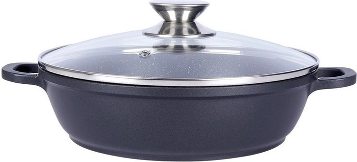 Patelnia Orion Grande granitowa z pokrywką 24 cm (8592381149277) - obraz 11