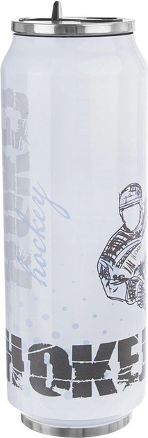 Kubek termiczny puszka Orion Hokej 700 ml (8592381175603) - obraz 2
