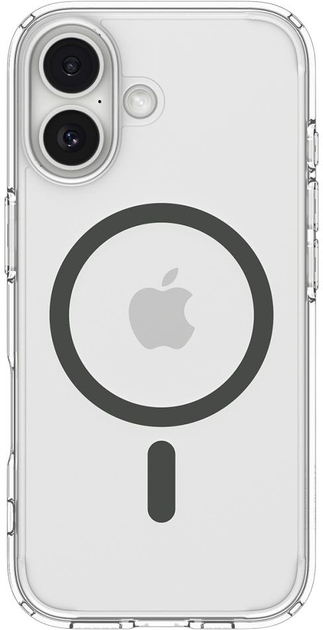 Etui plecki Spigen Ultra Hybrid MagSafe Case do Apple iPhone 17 Transparent/Graphite (8800283315134) - obraz 2
