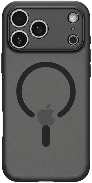 Etui plecki Spigen Ultra Hybrid MagSafe Case do Apple iPhone 17 Pro Frost Black (8800283314816) - obraz 2
