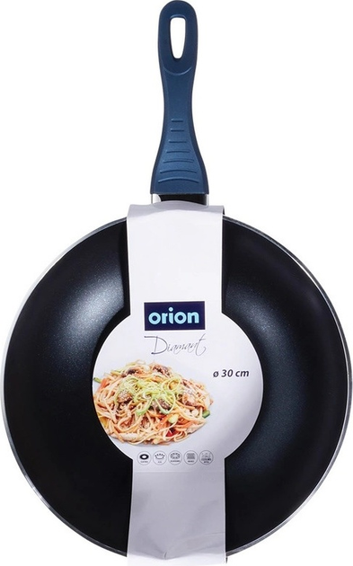 Patelnia Wok Orion Diamant diamentowa nieprzywierająca 30 cm (8592381132149) - obraz 11