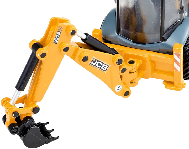Model kolekcjonerski Siku Super Koparko-ładowarka JCB 4CX (S3558) (4006874035588) - obraz 3