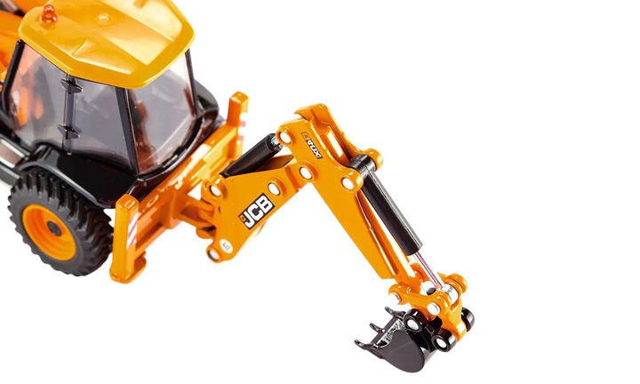 Model kolekcjonerski Siku Super Koparko-ładowarka JCB 4CX (S3558) (4006874035588) - obraz 4