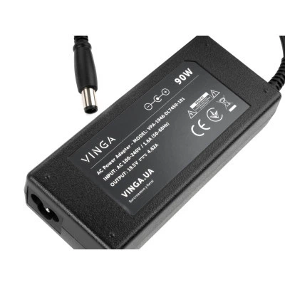 Блок питания для ноутбука Vinga Dell 90W 19.5V 4.62A, совместимый, адаптер - изображение 3
