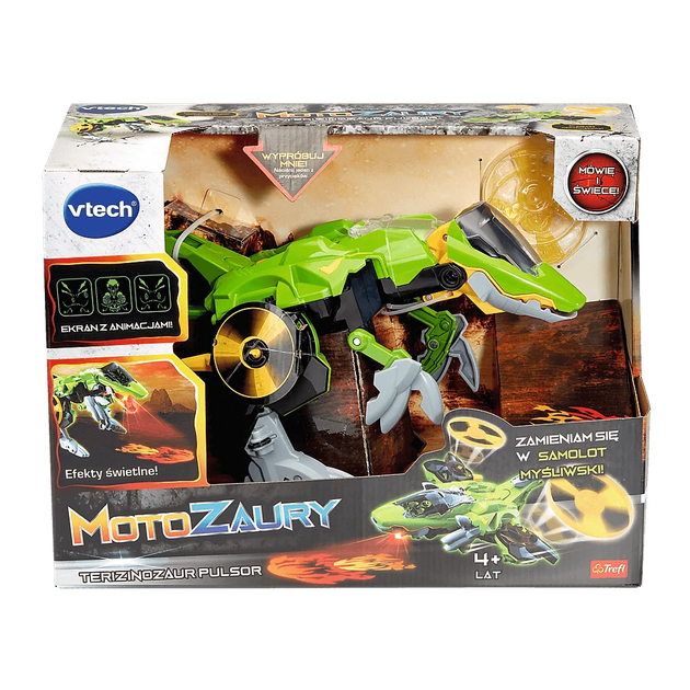 Figurka Vtech Motozaury Terizinozaur Pulsor (5900511619539) - obraz 5